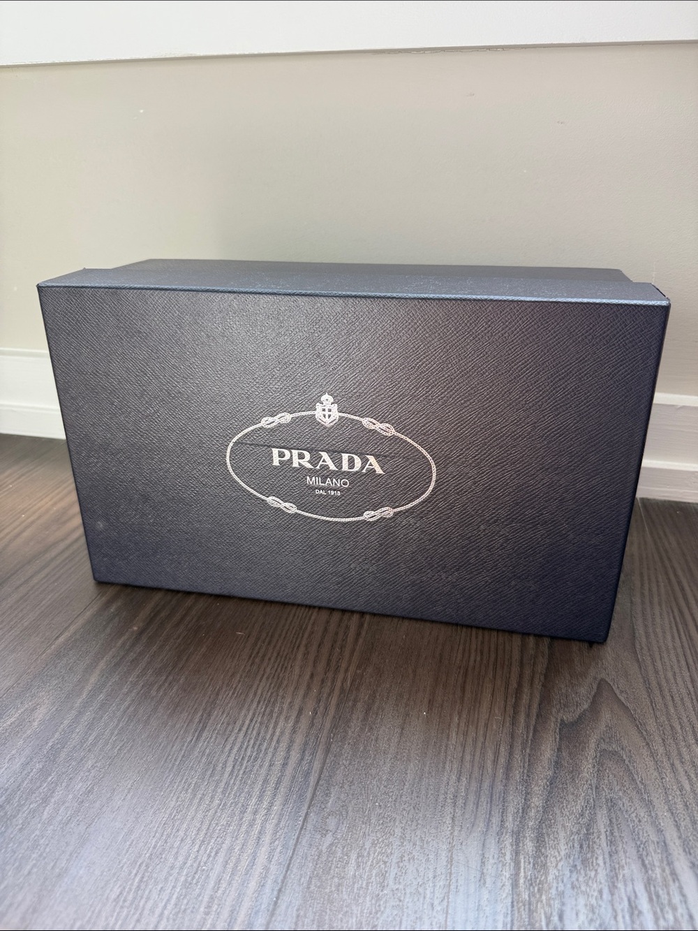 Prada empty shoe box